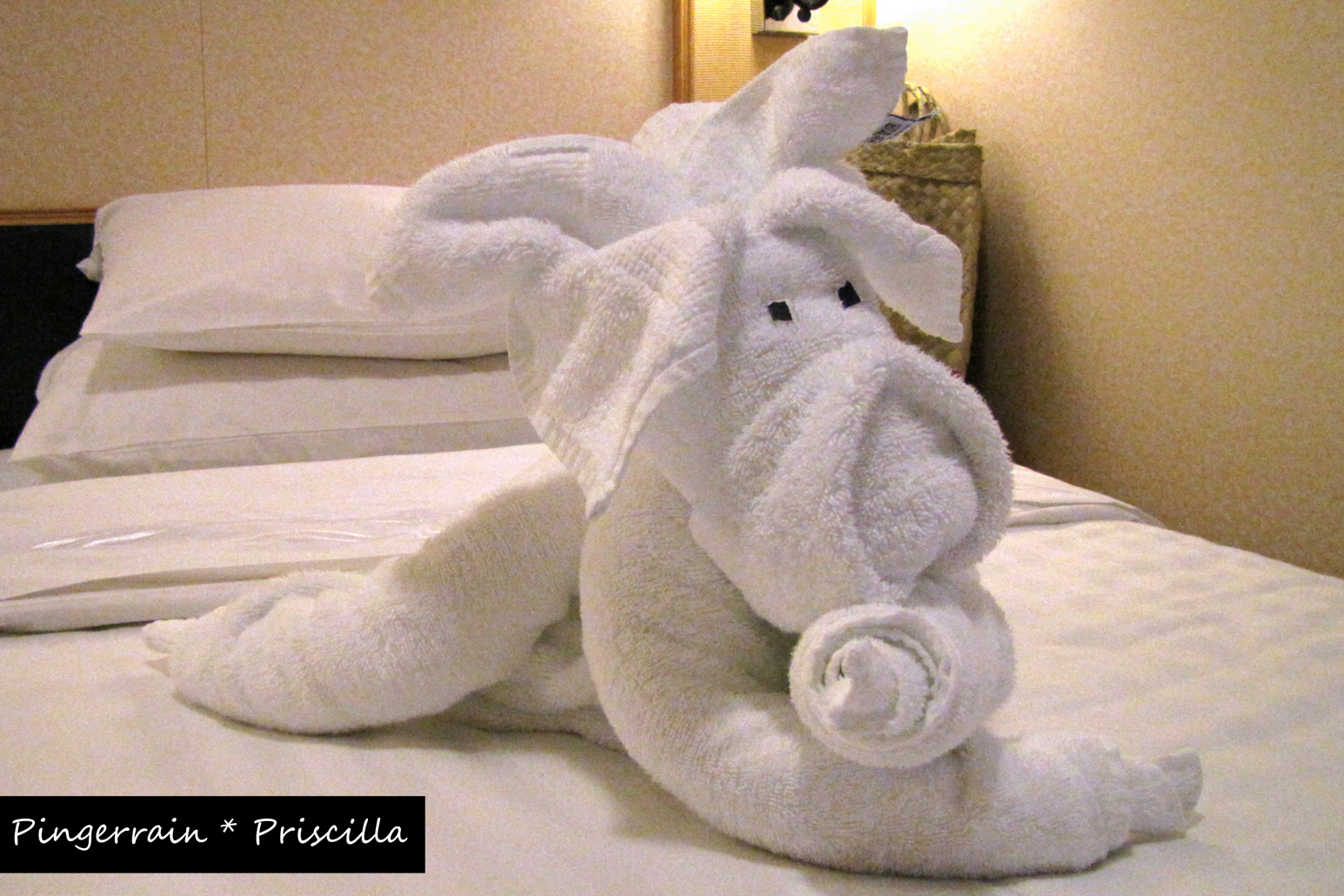 Royal Caribbean Liberty of the Seas Cruise: Towel Animals