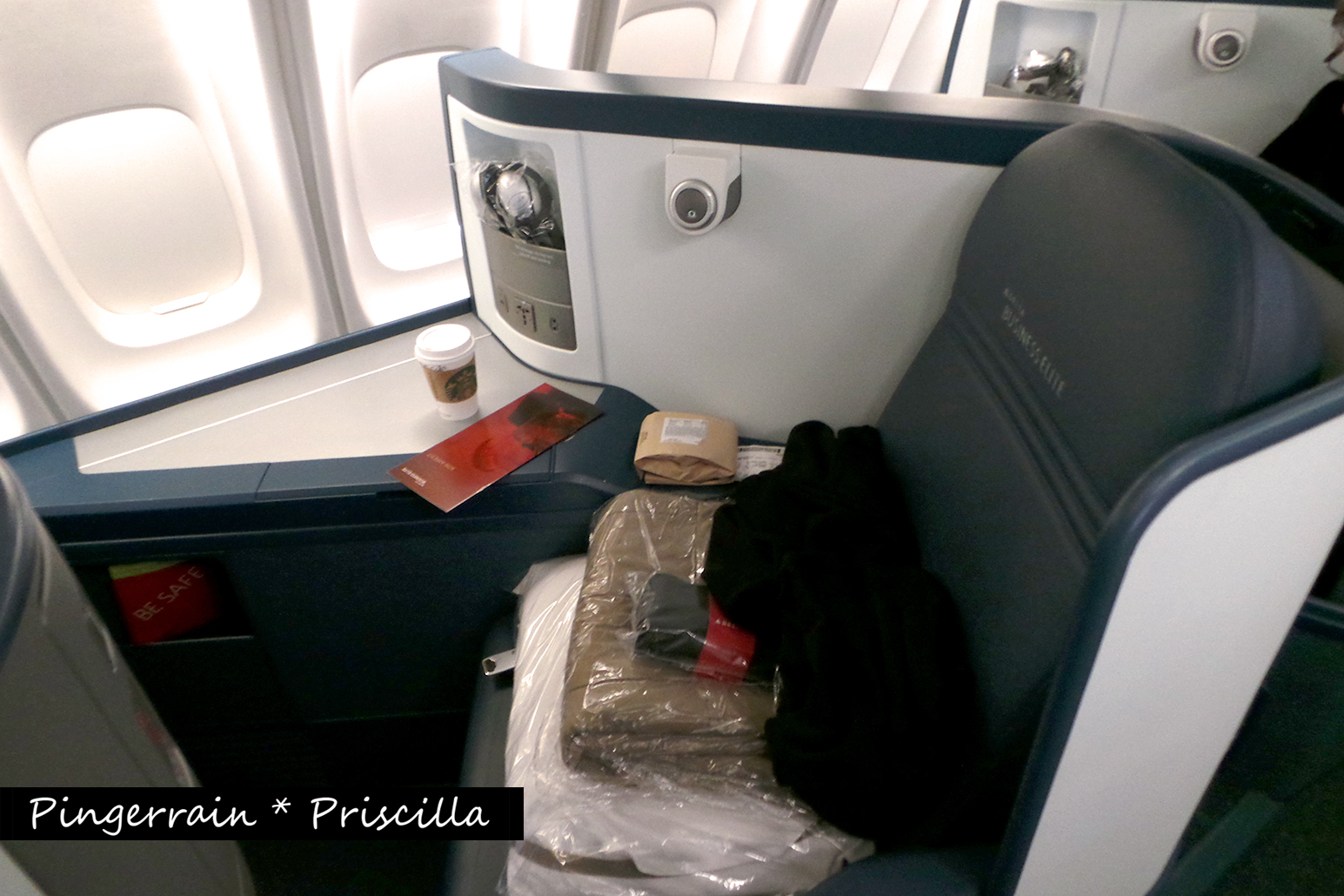 Delta Airlines Business Elite Class: A golden experience