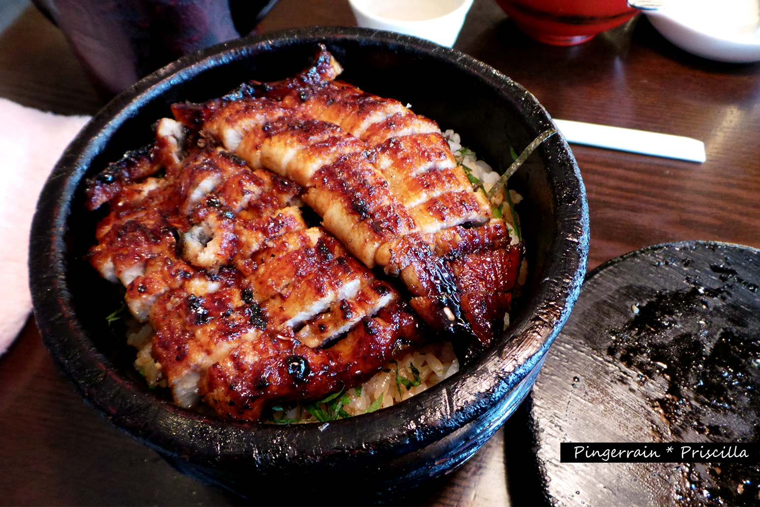 3 ways of eating a Hitsumabushi (eel rice bowl)